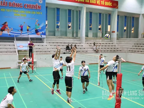 Giải Bóng chuyền Đại hội Thể dục thể thao tỉnh Lạng Sơn lần thứ X