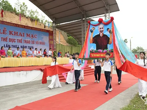 Thái Nguyên sôi nổi Đại hội Thể dục thể thao ở cơ sở