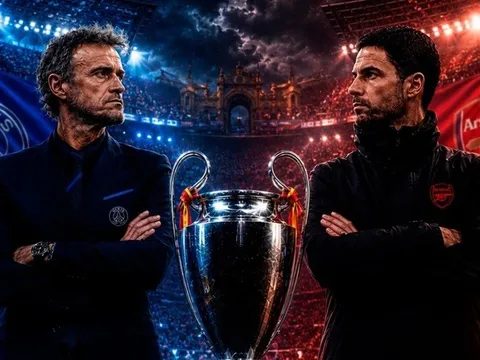 2 huấn luyện viên Enrique và Arteta cùng làm nên lịch sử ở Champions League