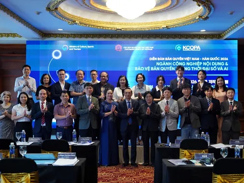 Diễn đàn Bản quyền Việt Nam - Hàn Quốc 2026: Bảo vệ tốt hơn giá trị sáng tạo