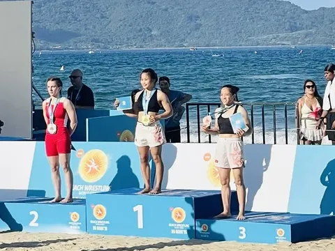 Giải vô địch Vật Bãi biển thế giới 2026: Việt Nam giành 2 huy chương vàng, 1 huy chương bạc, 4 huy chương đồng