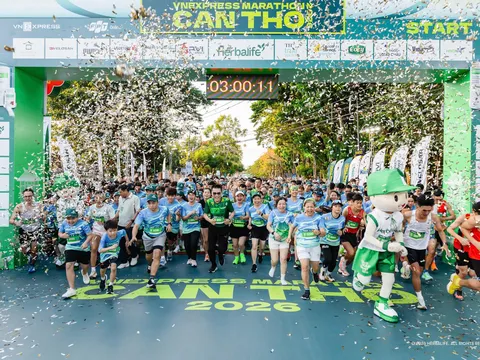 Herbalife Việt Nam tiếp tục đồng hành cùng Giải Chạy VnExpress Marathon Cần Thơ nhằm khuyến khích lối sống năng động và lành mạnh