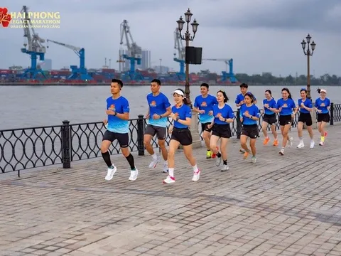 Hơn 8.000 vận động viên sẽ tranh tài tại Giải chạy Hải Phòng Legacy Marathon 2026 