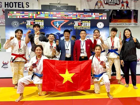 Đội tuyển Ju-jitsu Việt Nam giành 6 huy chương vàng tại Giải vô địch thế giới Full-contact 2026