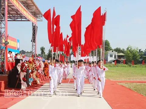 Khai mạc Đại hội Thể dục thể thao xã Khoái Châu, Văn Giang, Tiên Hoa lần thứ I, năm 2026