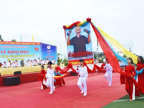 Khai mạc Đại hội Thể dục thể thao phường Phương Liễu lần thứ I