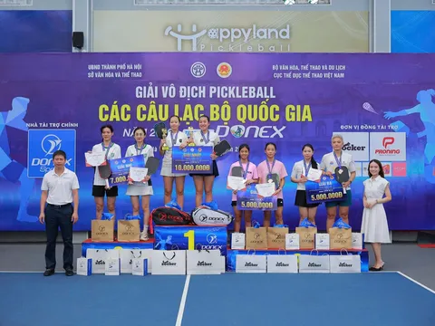 Giải vô địch Pickleball các Câu lạc bộ quốc gia năm 2026: Thế hệ vận động viên trẻ bùng nổ mạnh mẽ