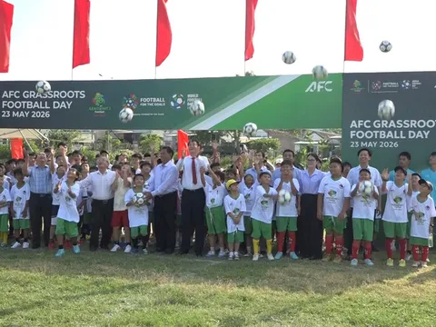 Sôi động Ngày hội Bóng đá AFC 2026: Kết nối cộng đồng, truyền cảm hứng cho thế hệ trẻ
