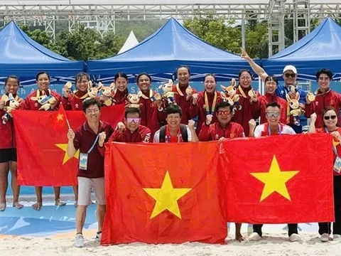 Tập trung tập huấn đội tuyển bóng ném bãi biển nữ Việt Nam chuẩn bị dự Giải vô địch thế giới 2026