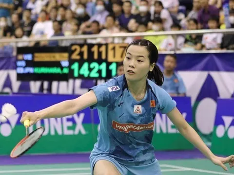 Nguyễn Thùy Linh tụt hạng trên Bảng xếp hạng Cầu lông thế giới