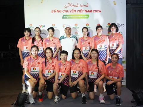 VFV khởi động chương trình "Hành trình Bóng chuyền Việt Nam 2026": Đội tuyển nữ quốc gia sẵn sàng cho năm thi đấu bản lề
