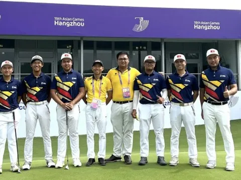 Công bố sách đội dự tuyển golf Việt Nam chuẩn bị cho ASIAD 20