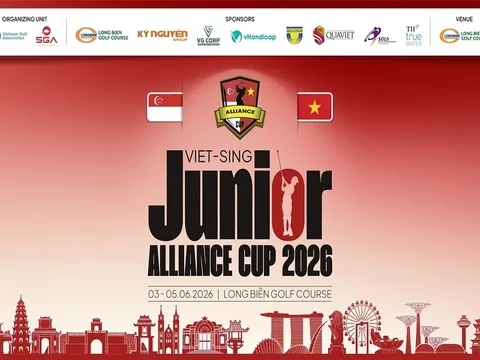 VGA công bố danh sách 18 golfer giành suất dự Giải Golf trẻ Viet-Sing Junior Cup 2026