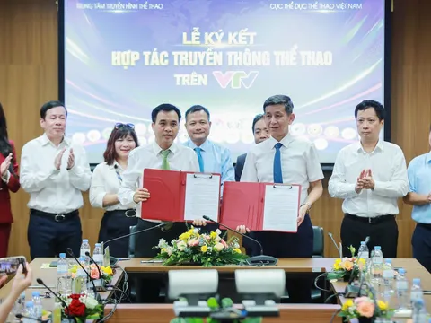 Cục Thể dục thể thao Việt Nam và VTV ký kết hợp tác truyền thông 