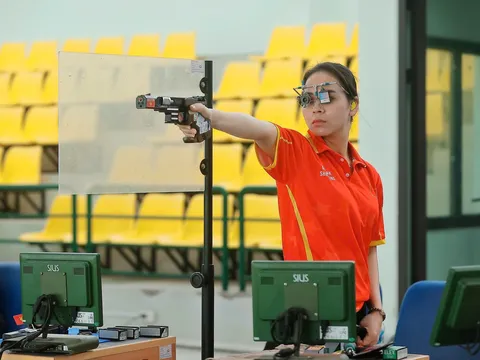Cúp Bắn súng Thế giới 2026: Trịnh Thu Vinh xếp hạng 6 nội dung 25m súng ngắn thể thao