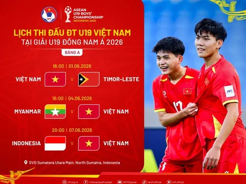 Giải Bóng đá vô địch U19 Đông Nam Á 2026: Chiến thắng đầu tay cho thầy trò huấn luyện viên Yutaka Ikeuchi