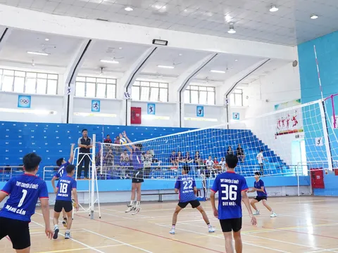 120 vận động viên tranh tài Giải Bóng chuyền học sinh, sinh viên tỉnh Quảng Ngãi năm 2026