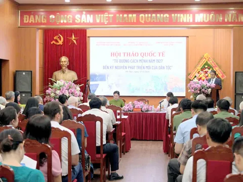 Hội thảo khoa học quốc tế "Từ Đường cách mệnh năm 1927 đến kỷ nguyên phát triển mới của dân tộc"