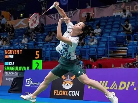 Nguyễn Thùy Linh chia tay Giải Cầu lông Indonesia mở rộng ngay vòng 1