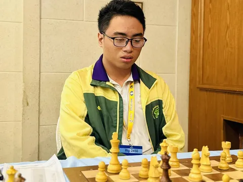 Giải cờ Vua cá nhân châu Á 2026: Phạm Trần Gia Phúc tiếp tục mạch bất bại