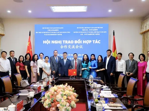 Tăng cường hợp tác đào tạo cán bộ văn hóa, du lịch giữa Việt Nam và Trung Quốc