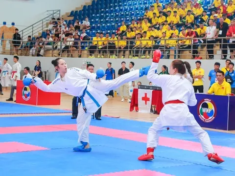 Gần 1.000 vận động viên tham dự Giải vô địch Karate trẻ quốc gia 2026