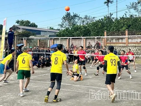 Phát triển phong trào thể dục thể thao ở xã Mường Thàng