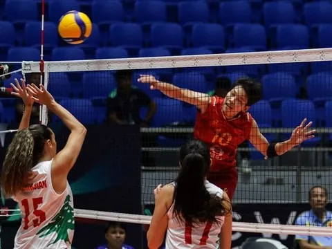 Giải Bóng chuyền châu Á (AVC Cup) 2026: Tuyển nữ Việt Nam thắng áp đảo trận ra quân