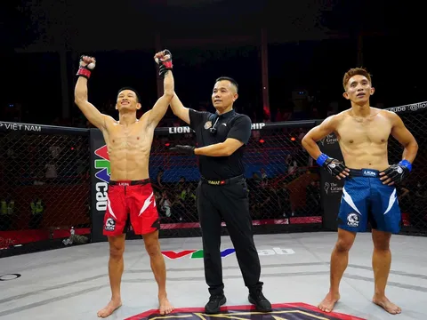MMA Lion Championship 32: Bùi Trường Sinh thắng thuyết phục võ sĩ Philippines