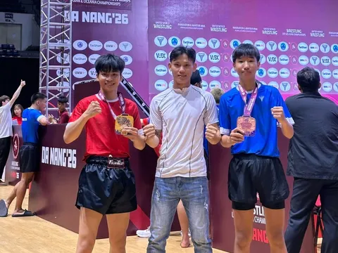 Đội tuyển vật Việt Nam giành 4 huy chương vàng tại Giải AMMA và Pankration châu Á và châu Đại Dương 2026