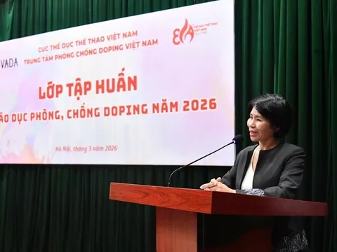 Tăng cường công tác phòng, chống doping hướng tới Đại hội Thể thao toàn quốc lần thứ X