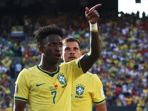 Vinicius tỏa sáng, giúp Brazil nối dài kỷ lục 52 năm tại World Cup