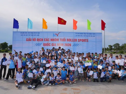 Tín hiệu tích cực từ Giải vô địch các nhóm tuổi Roller Sports quốc gia 2026
