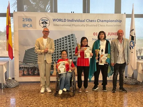 Việt Nam giành 4 huy chương vàng, 2 huy chương bạc, 1 huy chương đồng tại Giải vô địch thế giới - IPCA lần thứ 25