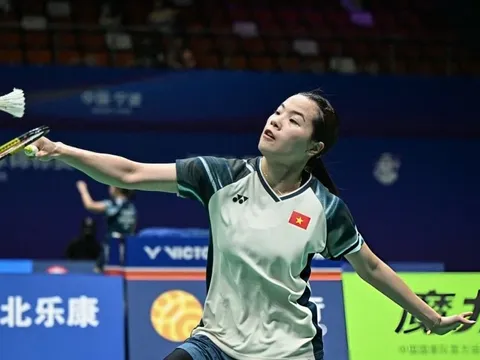 Tay vợt Nguyễn Thùy Linh giữ vững hạng 25 thế giới