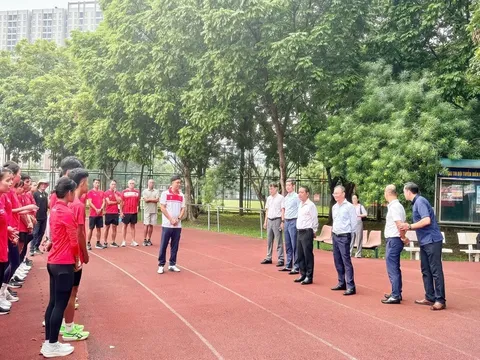 Thứ trưởng Hoàng Đạo Cương kiểm tra công tác huấn luyện chuẩn bị cho ASIAD 20
