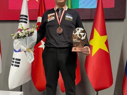 Bảng xếp hạng Billiards mới nhất: Tăng 2 bậc Bao Phương Vinh lên hạng 16 thế giới
