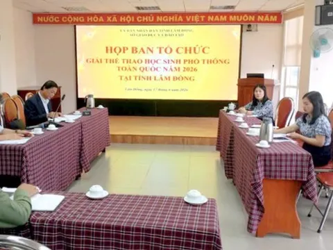 Lâm Đồng sẵn sàng cho Giải Thể thao Học sinh phổ thông toàn quốc năm 2026