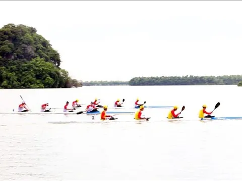 Hơn 300 vận động viên tham dự Giải đua thuyền Canoeing vô địch các đội mạnh quốc gia năm 2026