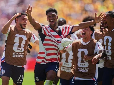 Chủ nhà Mỹ sớm giành vé vào vòng knock-out tại World Cup 2026