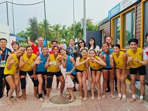 Đội tuyển bóng ném bãi biển nữ Việt Nam lên đường dự Giải vô địch thế giới 2026