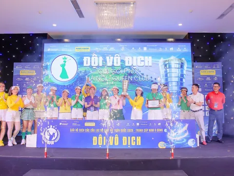 Queen Club đăng quang Giải vô địch các câu lạc bộ Golf nữ toàn quốc 2026
