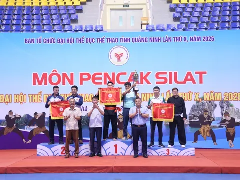 Đại hội Thể dục thể thao tỉnh Quảng Ninh lần thứ X: Phường Hà Lầm nhất toàn đoàn môn Pencak Silat