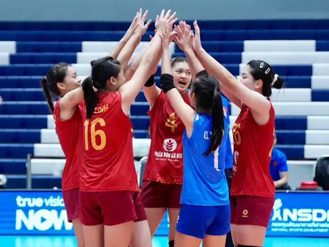 Tuyển bóng chuyền nữ U18 Việt Nam vào bán kết Giải U18 Đông Nam Á 2026