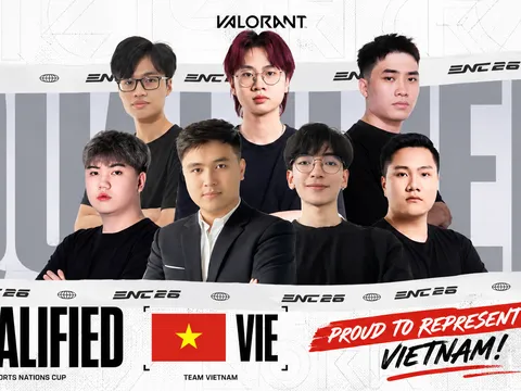 Đội tuyển VALORANT Việt Nam giành vé dự Esports Nations Cup 2026