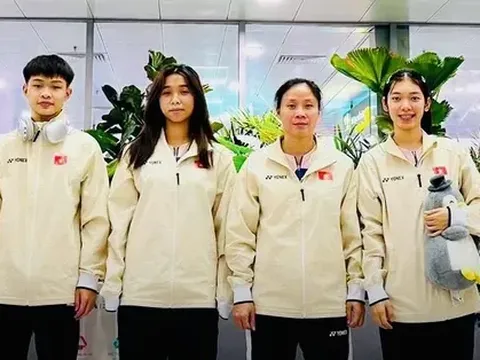 Việt Nam tham dự Giải vô địch Cầu lông trẻ châu Á 2026