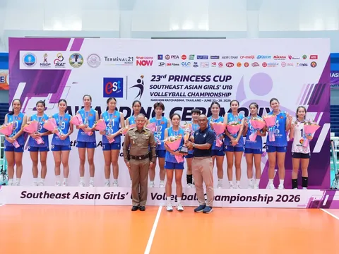 Giải vô địch Bóng chuyền U18 châu Á 2026: Đội tuyển U18 Việt Nam vào bảng đấu khó