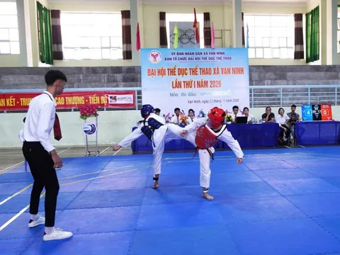Giải Taekwondo các nhóm tuổi xã Vạn Ninh lần thứ I