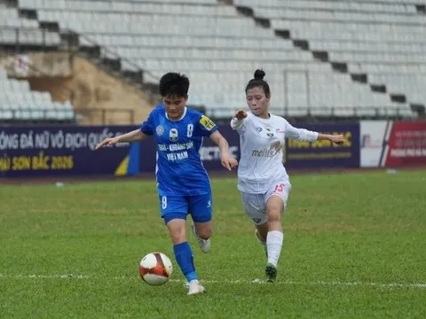 Giải Bóng đá nữ vô địch quốc gia 2026: Phong Phú Hà Nam hạ gục Than KSVN, Hà Nội II chia điểm nghẹt thở với TP.HCM II