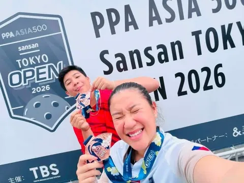 PPA Tokyo Open 2026: Sophia Nhi Huỳnh giành huy chương đồng nội dung Pickelball đôi nữ chuyên nghiệp